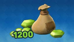 Аккаунт Clash Royale | 1200 гемов