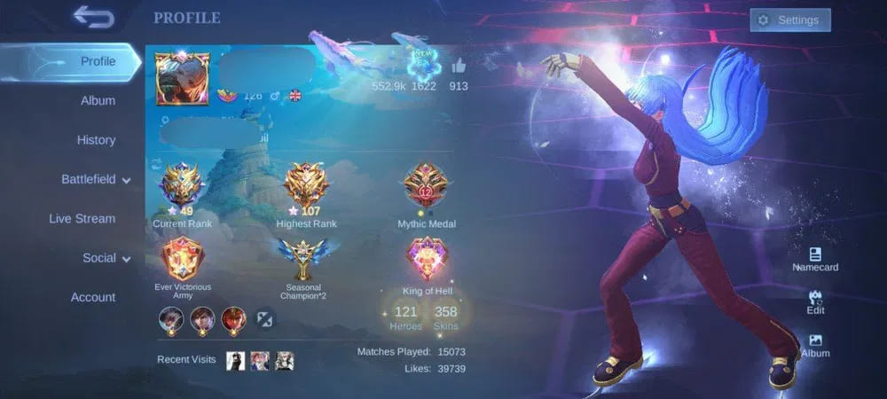 Аккаунт Mobile Legends | Аккаунт 99