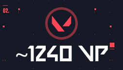 Аккаунт Valorant | До 1240 VP