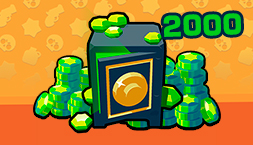 Аккаунт Brawl Stars | 2000 гемов